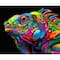 Sparkly Selections Rainbow Iguana Diamond Painting Kit, Square Diamonds